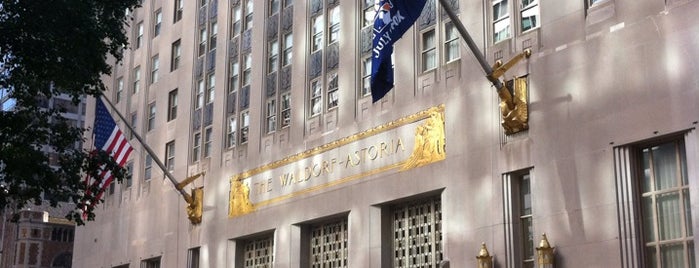 Waldorf Astoria New York is one of nyc.