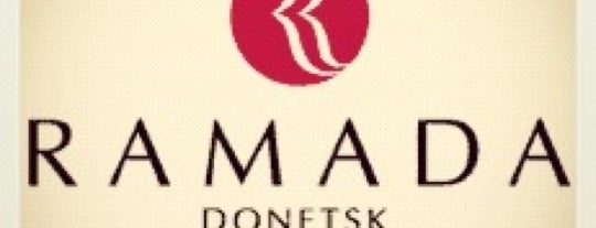 Ramada Donetsk Hotel is one of สถานที่ที่ Anastasiya ถูกใจ.