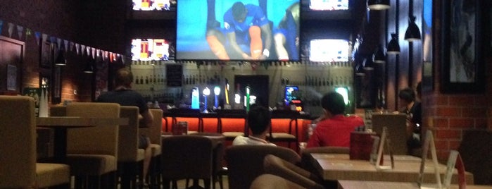 Bricks sports lounge is one of Free time.