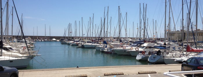 Port Ginesta is one of Barcelona boats.