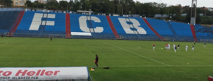 Stadion Bazaly is one of USE-IT Ostrava 2014.