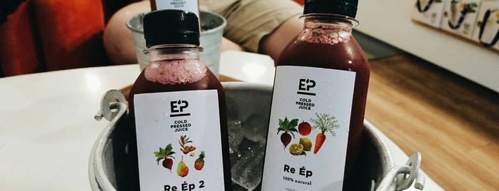 ÉP Cold Pressed Juice is one of HCMC fav.