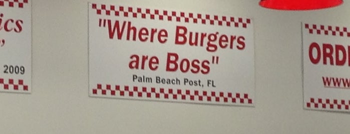 Five Guys is one of Burger Joints.