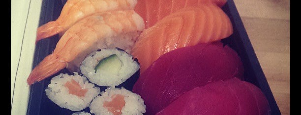 Hanabi Sushi is one of Locais salvos de Steve.