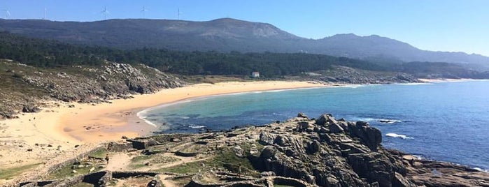 Castro de Baroña is one of Praias preferidas. Fav beaches (Spain & Portugal).