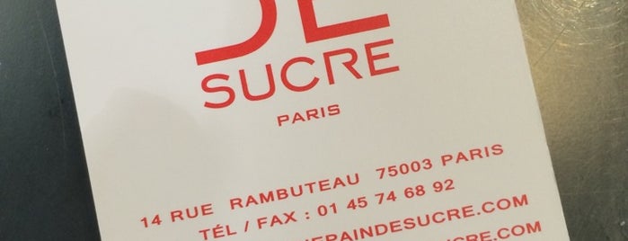 Pain de Sucre is one of Paris.