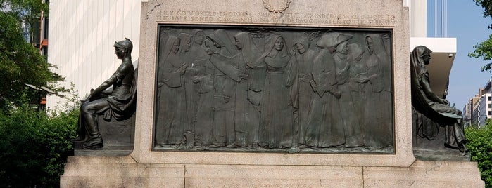Civil War Nurses Memorial is one of Washington D.C..
