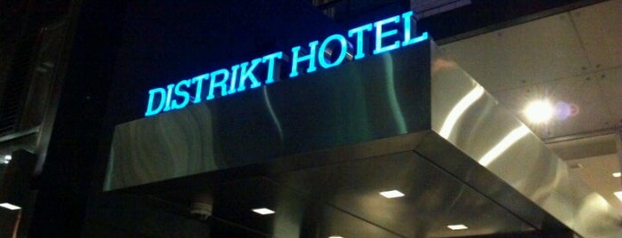 Distrikt Hotel is one of Mobile Office.