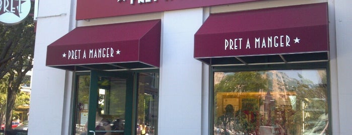 Pret A Manger is one of Lauraさんのお気に入りスポット.