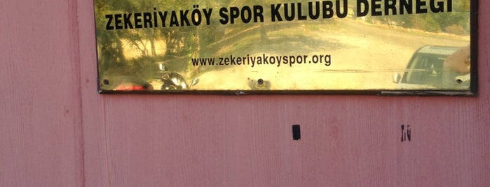 Zekeriyaköy Spor Kulübü is one of Posti che sono piaciuti a Salih.