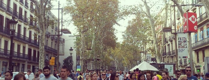 La Rambla is one of Barcelona for Beginners.