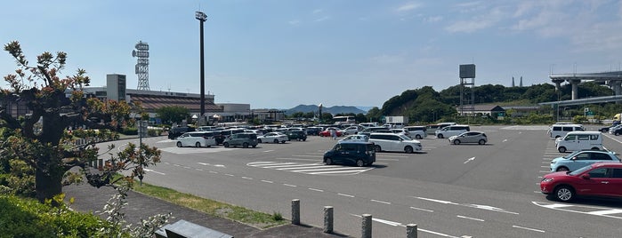 与島PA is one of for driving.