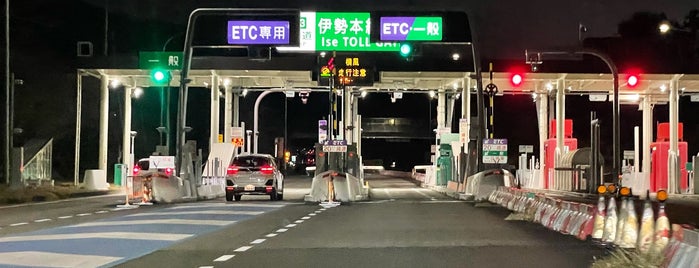 伊勢本線料金所 is one of 全国高速道路網上の本線料金所.