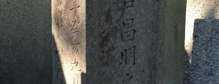 宍戸弥四郎 墓所 is one of 天誅組大和義挙史跡.