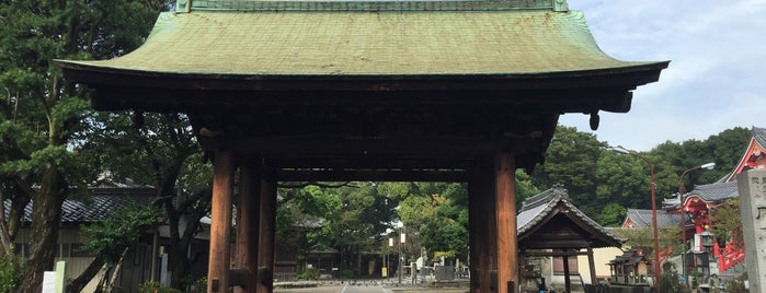 甚目寺東門 is one of 東海地方の国宝・重要文化財建造物.
