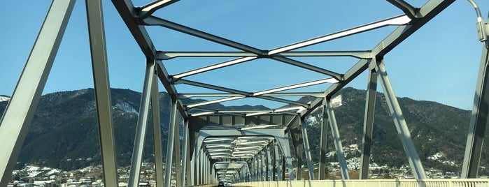 海津橋 is one of Lugares favoritos de ばぁのすけ39号.