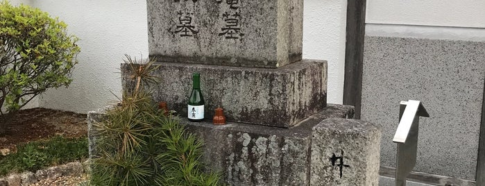井澤宜庵・岡田禮以夫妻 墓所 is one of 天誅組大和義挙史跡.