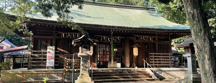 男神社 is one of 大阪みどりの百選.