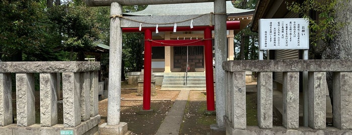 稲荷諏訪合神社 is one of 神社_東京都.