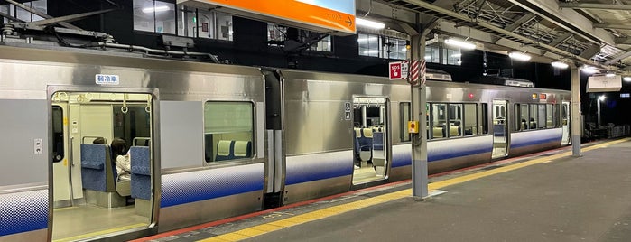 鳳駅 1-2番線ホーム is one of 関空.