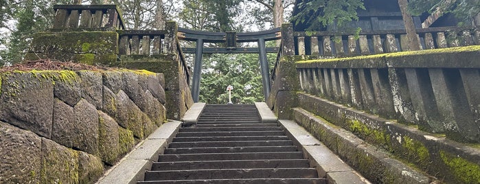 Okumiya (Inner Shrine) is one of 日光山内.