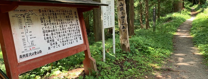 岩木山神社奥宮登拜口 is one of Tempat yang Disukai Hide.