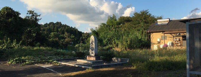 上杉姓氏発祥之地碑 is one of 中世・近世の史跡.