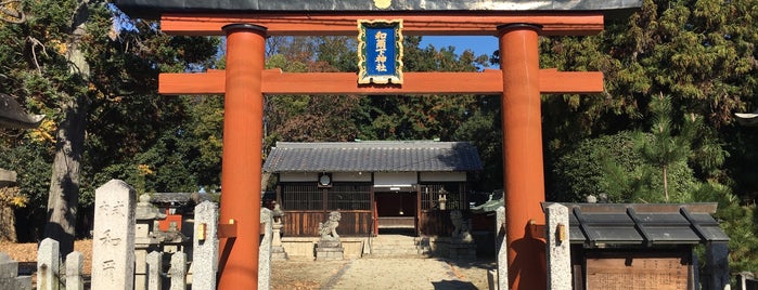 和爾下神社(横田) is one of 式内社 大和国1.