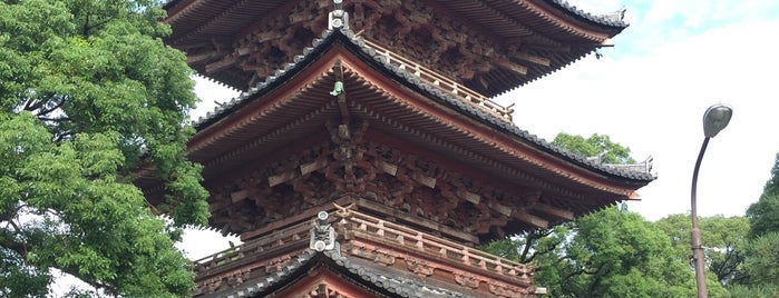 甚目寺三重塔 is one of 東海地方の国宝・重要文化財建造物.