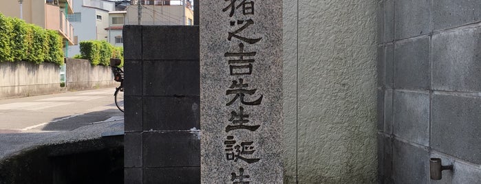 箕浦猪之吉誕生之地 is one of 高知市の史跡.