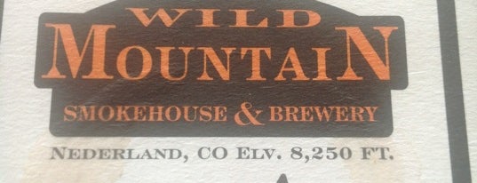 Wild Mountain Smokehouse & Brewery is one of Colorado Breweries.