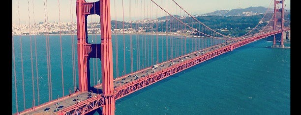 Golden Gate Bridge is one of SF visits.
