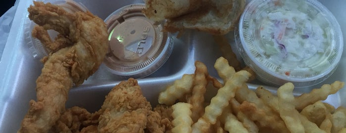 Raising Cane's Chicken Fingers is one of Houston faves.