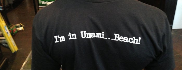 Umami Burger is one of Places would like to try in Miami.