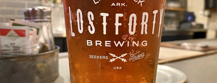 Lost Forty Brewing is one of Arkansas to do.