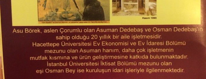 Asu Börek is one of Lieux qui ont plu à Selin.