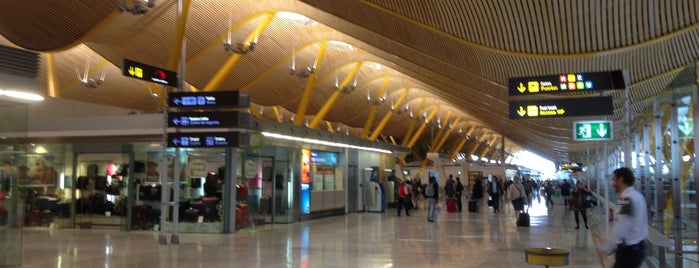 Terminal 4 is one of airports.