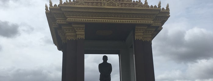 King Norodom Sihanouk Memorial is one of phnom penh.