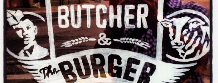 Butcher & The Burger is one of Chicago.