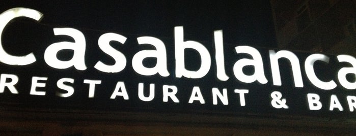 Casablanca is one of 20 favorite restaurants.
