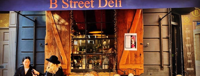 B Street Deli is one of LONDON Coffee.