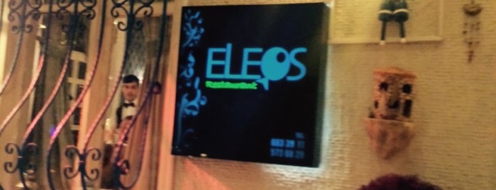 Eleos is one of Istanbul 🇨🇳 Restaurants 🍽.
