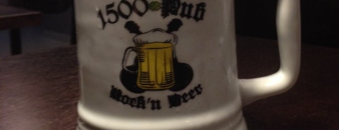 1500 Pub Rock'n Beer - Cervejas Especiais is one of Bares e pubs.