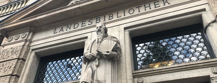 Hessische Landesbibliothek is one of Der große Test: Mobiles Arbeiten in Wiesbaden.