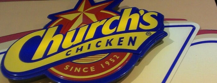 Church's Chicken is one of Lieux qui ont plu à Amanda🌹.