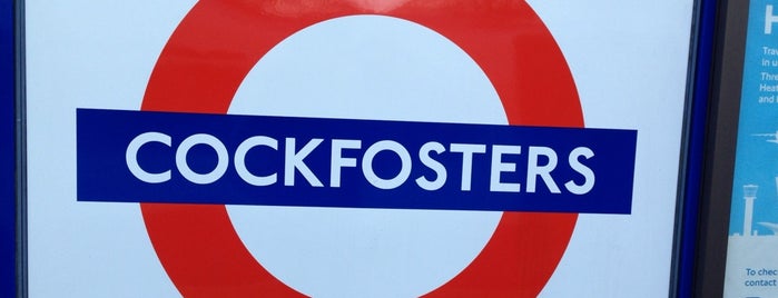 Cockfosters is one of London N & NW.