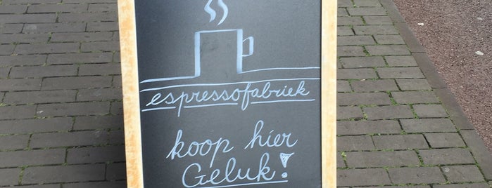 Espressofabriek IJburg is one of Slow Coffee Amsterdam.