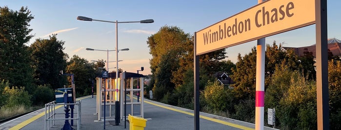 Wimbledon Chase Railway Station (WBO) is one of National Rail Stations.