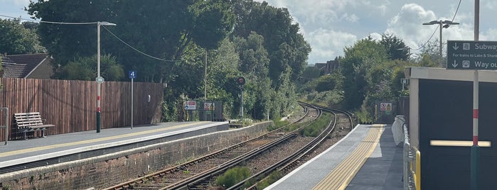 Sandown Railway Station (SAN) is one of Railway Stations on the Isle of Wight.