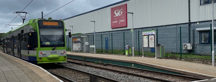 Beddington Lane London Tramlink Stop is one of Trams.